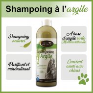 Shampoing naturel à l'argile verte